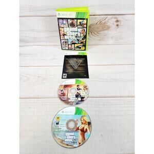 Grand Theft Auto V [Xbox 360] CIB Complete w/Manual Tested
